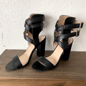 Public Desire Ankle Strap Heel